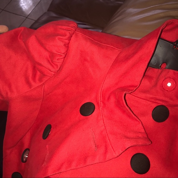 H&M red coat - Picture 4 of 5